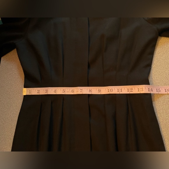 Vintage Braemar By Diana Charles Black Dress Size 4 - Picture 10 of 12